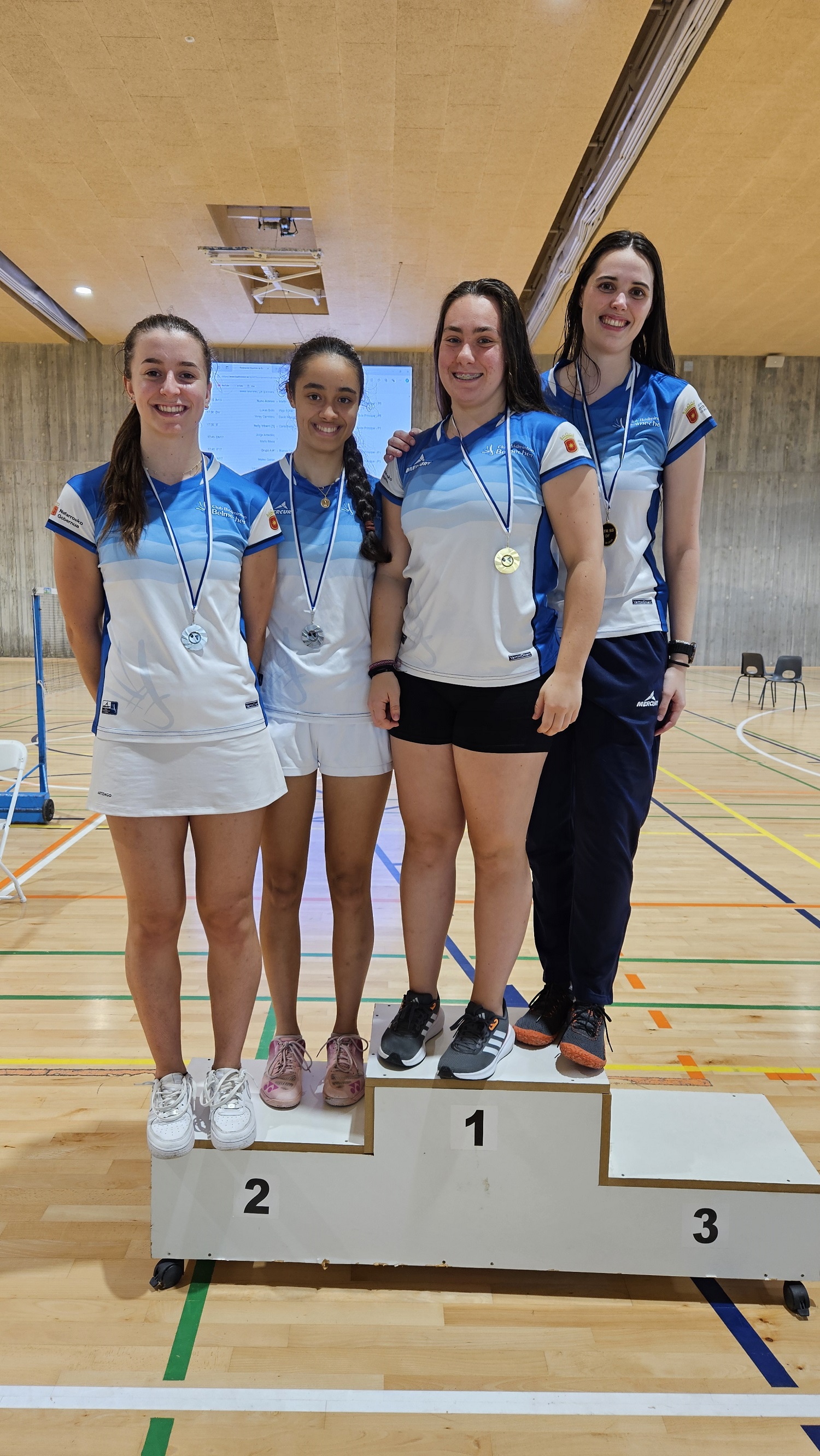Éxito rotundo del Bádminton Belmecher en San Sebastián